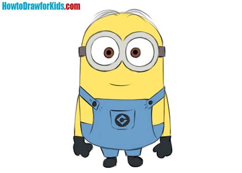 How to draw a Minion Easy | How to Draw for Kids