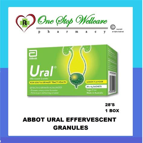 Abbott Ural Effervescent Granules S Box G Exp