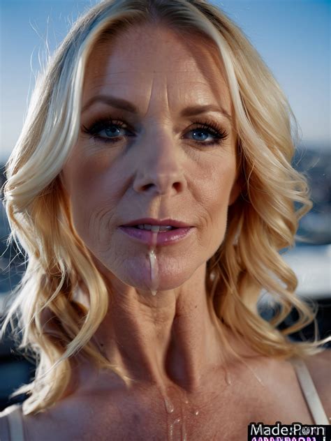 Porn Image Of Blonde Braided Hair Topless Busty Viking White Astonished Created By AI