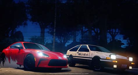 Initial D & Keiichi Tsuchiya Collab for Toyota’s Awesome GR86 Ads
