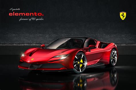 Ferrari Sf90 Cgi Packshot On Behance