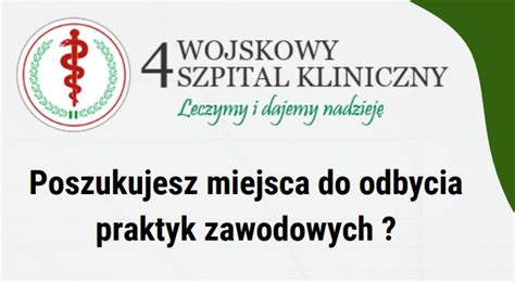 Praktyki Studenckie W Wojskowym Szpitalu Klinicznym Z Poliklinik Sp