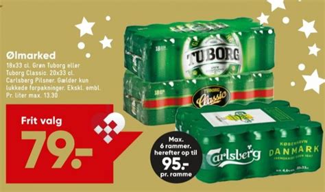 Tuborg Classic Øl Bilka december 2021 Alle Tilbudsavis