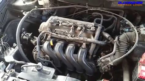 Toyota Nz Fe Engine View Youtube