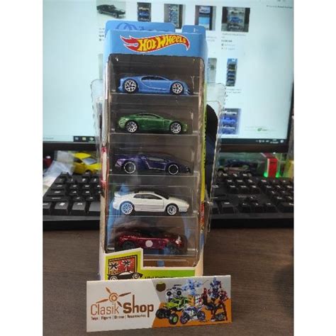 Hotwheels Hot Wheels Gift Pack Giftpack Exotic Exotics Bugatti Lamborghini Aston Lotus Jaguar