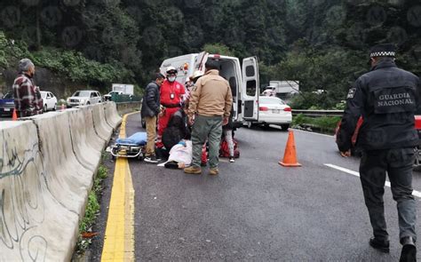 Carretera M Xico Toluca Choque Deja Un Herido Telediario M Xico