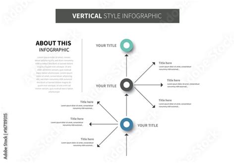 Vertical Mind Map Infographic Layout Stock Vorlage Adobe Stock