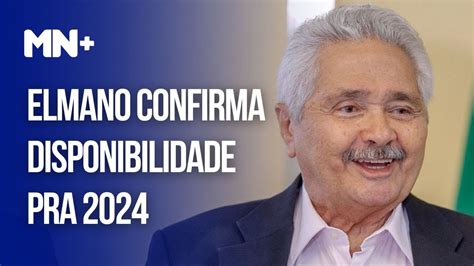 Elmano confirma disponibilidade pra 2024 O vein tá on e roteando