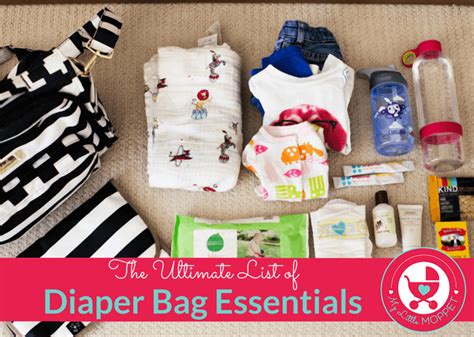 The Ultimate List of Diaper Bag Essentials