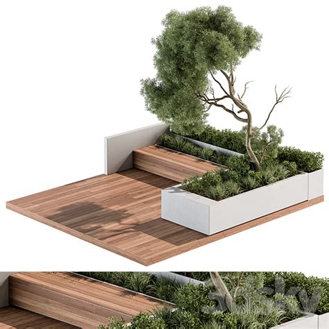 Roof Garden And Landscape Furniture Architect Element 62 Other 3D