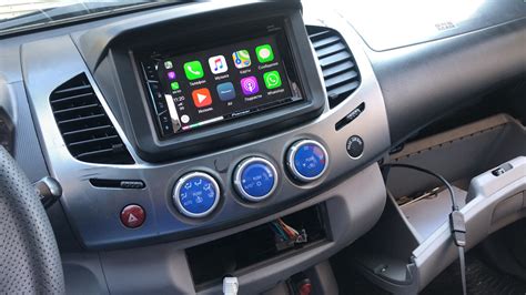 2. Магнитола с CarPlay — Mitsubishi L200 (4G), 2,5 л, 2007 года ...