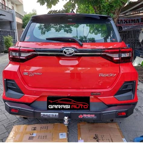 Jual Towing Bar Mobil Rocky Raize Bumper Guard Rhino Tanduk Belakang