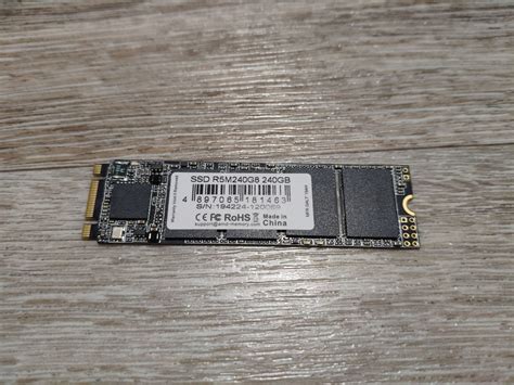 SSD диск AMD Radeon M.2 2280 240Gb R5 Series SATA-III NAND 3D TLC ...