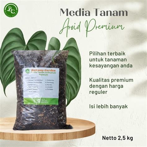 Jual Media Tanam Aroid Premium Kg Shopee Indonesia