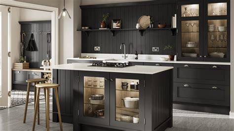 Chilcomb Charcoal Kitchen Fitted Kitchens Howdens