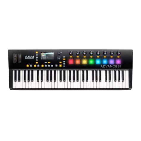AKAI Midi Controller Keyboard Advance 61