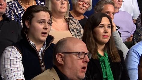 Bbc Question Time Audience Member Appears To Say Bs Over Boris