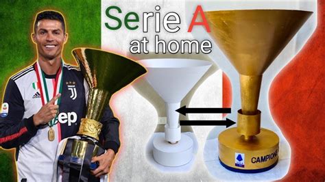 How To The Serie A Trophy With Just Paper Italian Trophy League