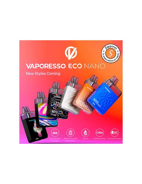 Eco Nano Metal Version Mah Vaporesso Sapporet