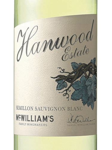 Mcwilliam S S Millon Sauvignon Blanc Hanwood Estate Vivino Us