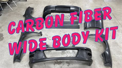 Aerosim Subaru Coupe B Widebody Kit Completely Carbon Fiber Youtube