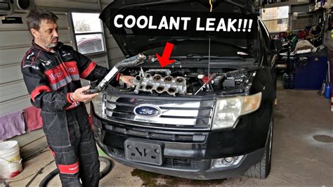 2013 Ford Escape Coolant Leak Back Of Engine