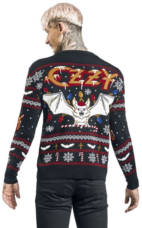 Holiday Sweater 2023 Ozzy Osbourne Christmas Jumper Emp