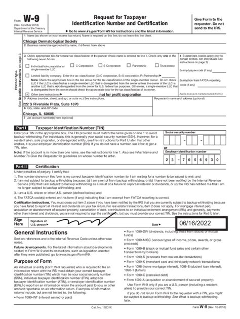 Fillable Online Chds Memberclicks Net Assets DocsW 9 Request For