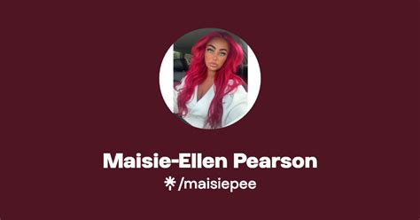 Maisie Ellen Pearson Instagram Facebook TikTok Linktree