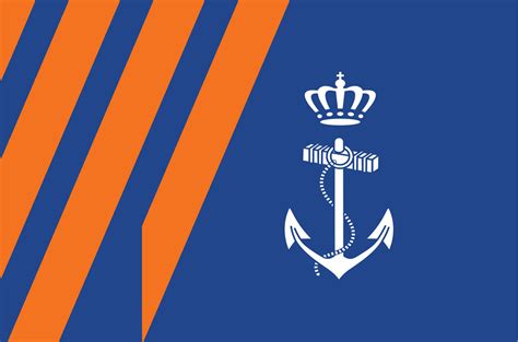 Flag of the Royal Netherlands Navy (2001-2010) : r/vexillology