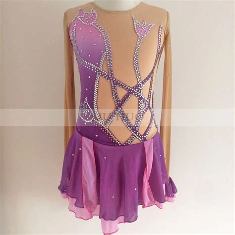 Liuhuo Ice Figure Skating Dress Customized Skirt Girl Women Competition