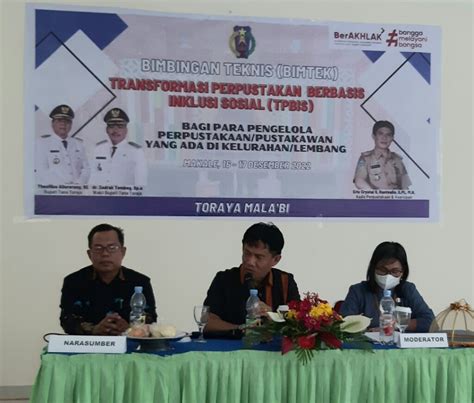 Tingkatkan Kualitas Sdm Pustakawan Dan Pengelola Perpustakaan Kelurahan