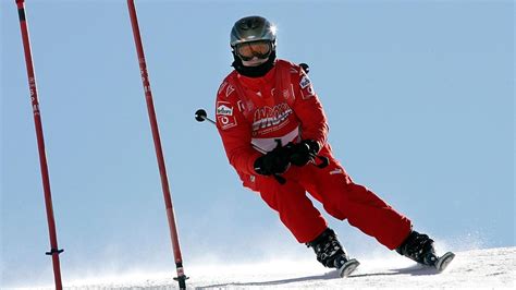 Michael Schumacher Skiing Helmet