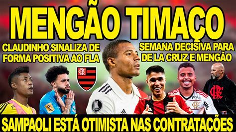 Flamengo Abre Conversas Para Ter Claudinho De La Cruz Ter Reuni O