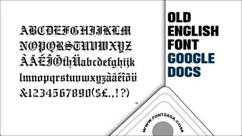 Use Old English Font Google Docs Docs - Expert 5 Tips