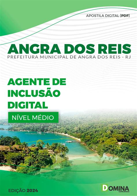 Apostila Pref Angra dos Reis RJ 2024 Agente Inclusão Digital