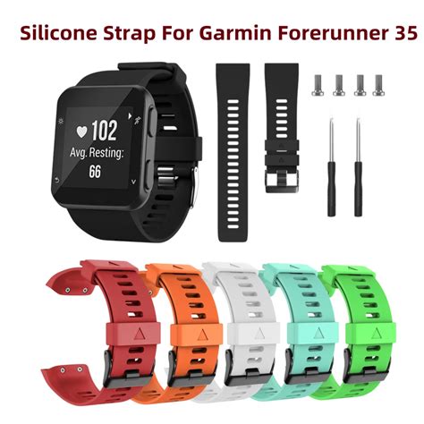 Siliconen Polsbandje Band Voor Garmin Forerunner Sport Vervanging