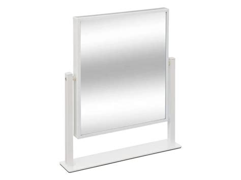 Miroir Poser Pivotant Ella Cm Blanc Conforama