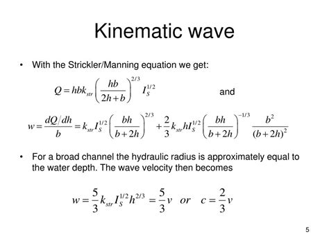 Ppt Numerical Hydraulics Open Channel Flow 2 Powerpoint Presentation