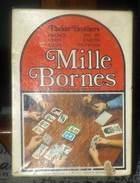 Vintage C Mille Bornes French Card Game Published In Etsy Card