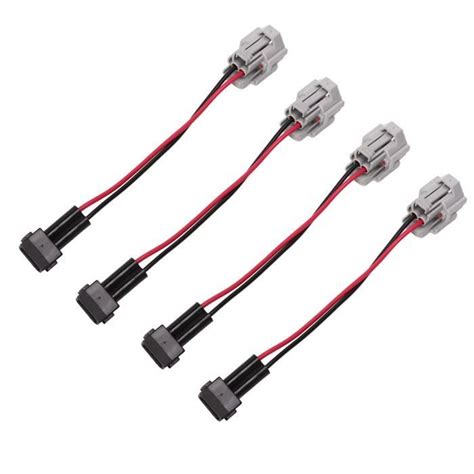 Lot De 4 Adaptateurs De Faisceau Injecteur De Carburant ABS Pour