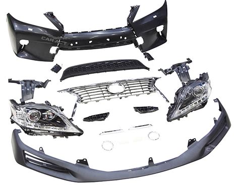 2010 2015 Lexus RX270 RX350 RX300 RX450 Upgrade Front Bumper Headlights