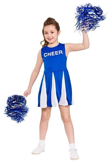 Top 44 Imagen Blue And White Cheerleader Outfit Abzlocal Mx