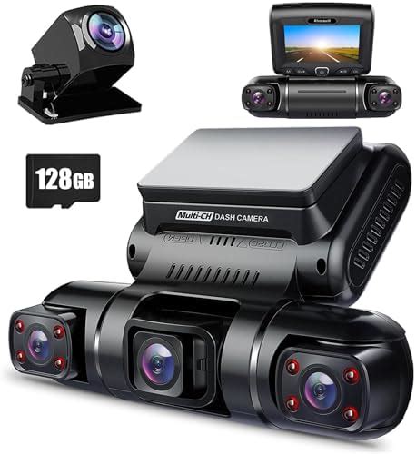 K Wifi Gps Dash Cam Coche Frente Y Trasera Dobles Rotaci N