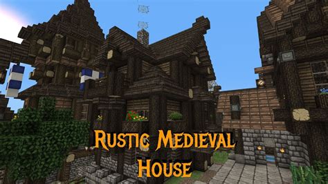 Minecraft Gundahar Tutorials Rustic Medieval House Youtube