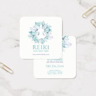 Reiki Business Cards & Templates | Zazzle