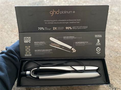 Ghd Platinum Professional Styler White Brand New In Abbots