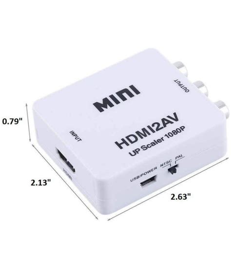 Mini Hdmi 2 Av Up 1080p Hd Video Converter Buy Mini Hdmi 2 Av Up