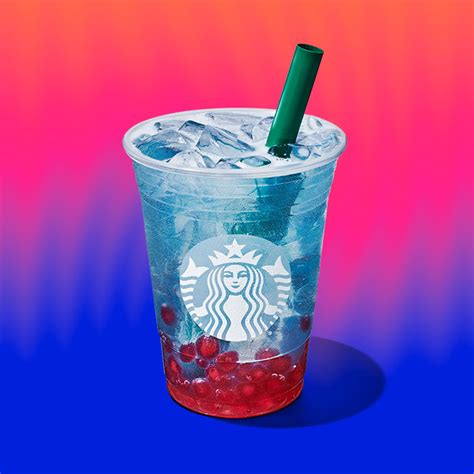 Starbucks First Blue Drink Takes On Boba With A Pop Rocks Twist