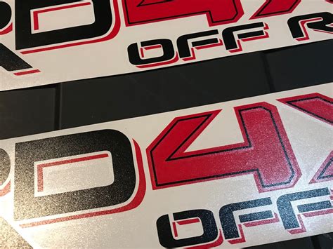 Trd 4x4 Off Road Toyota Tundra Pro Vinyl Decals Stickers Etsy Uk